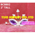 simple design crystal tiaras